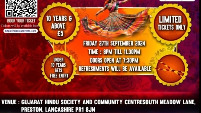 Charity Bollywood Ras-Garba 2024 - Preston